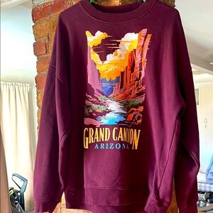 🌷XL State of Mind Crewneck Sweater: Grand Canyon 🌷